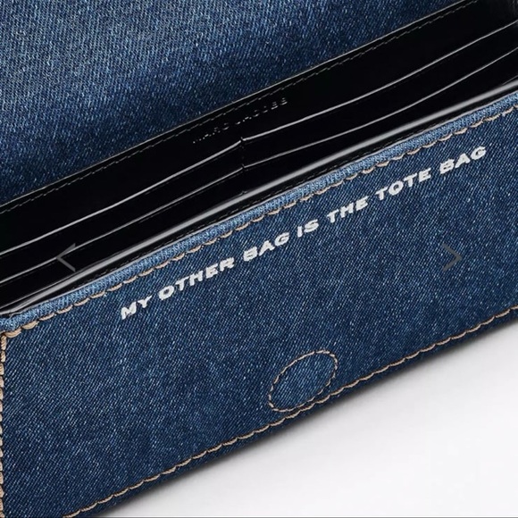 MARC JACOBS THE MINI BAG DENIM - Picture 3 of 12